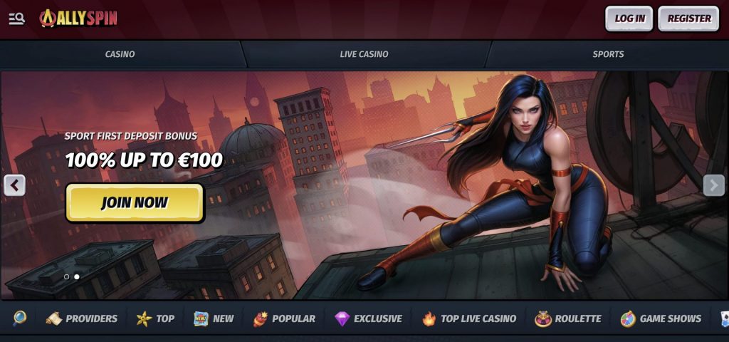 AllySpin Online Casino