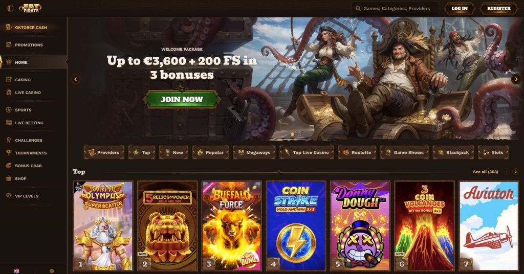 The FatPirate: Online Casino