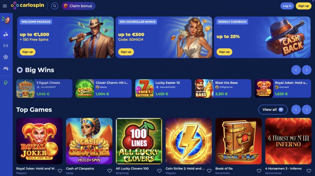 Carlospin Official Site