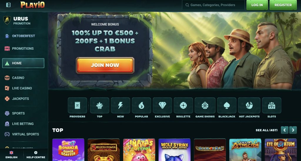 Playio online casino
