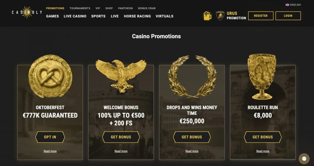 Promotional Offers | Casinoly