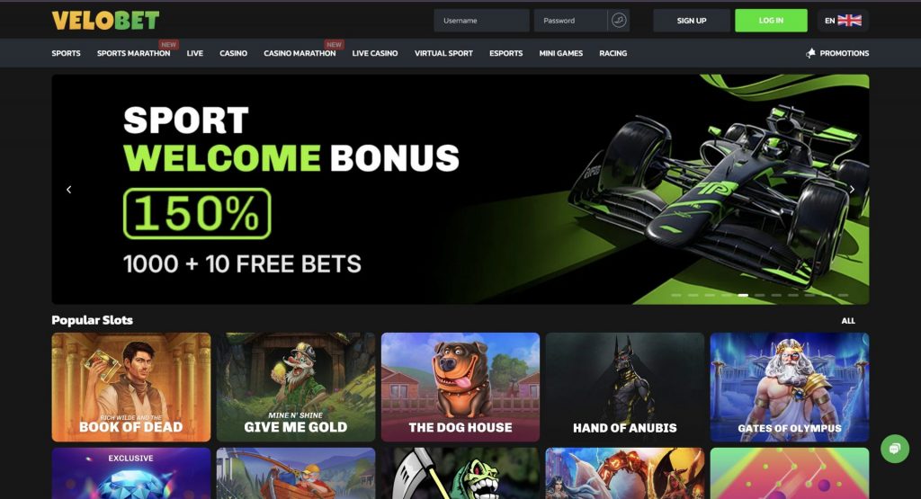 Velobet Online Casino