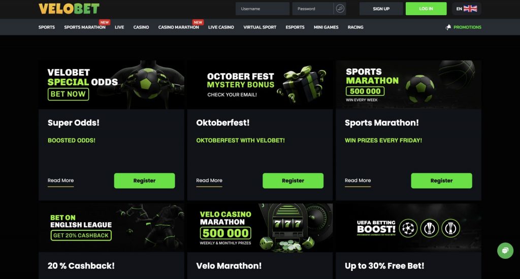 Velobet Promo Codes & Bonus